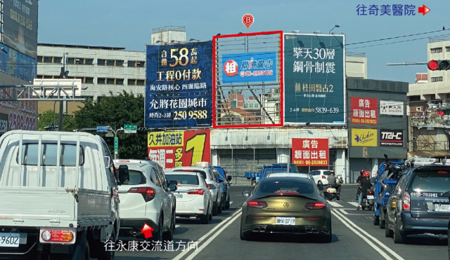 N-0523B 台南市永康區中正南路 184 號 雙向收視